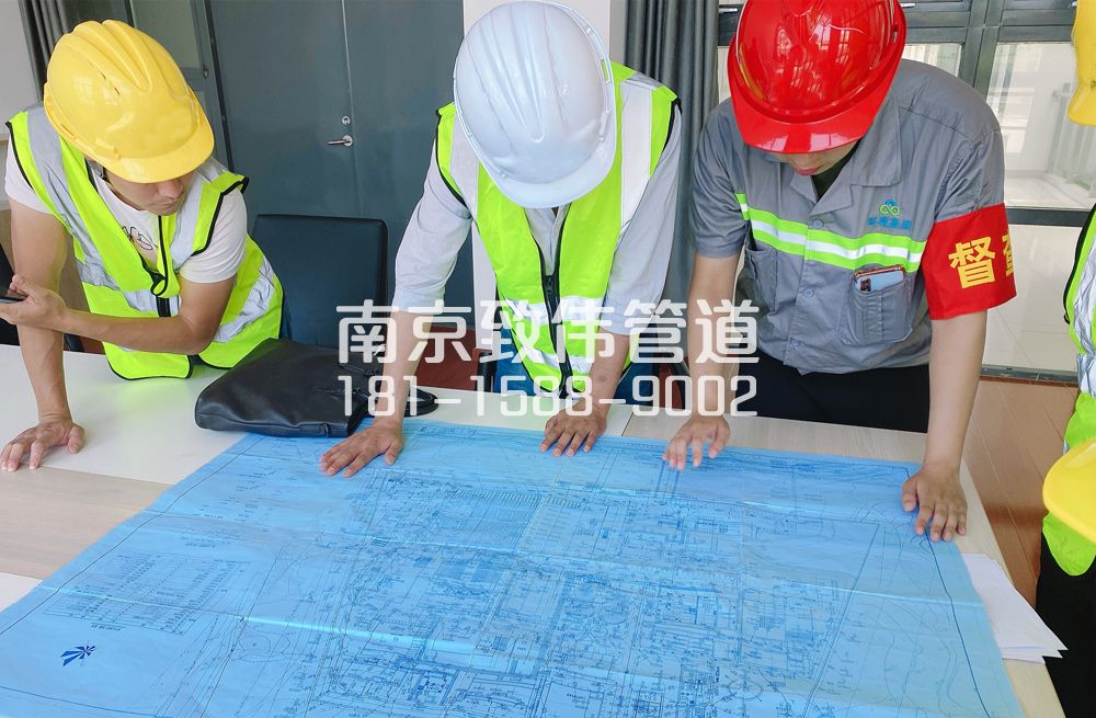 阳江镇管道探测